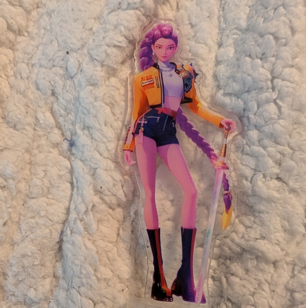 New Acrylic K-pop Demon Hunters Rumi Girl Figure